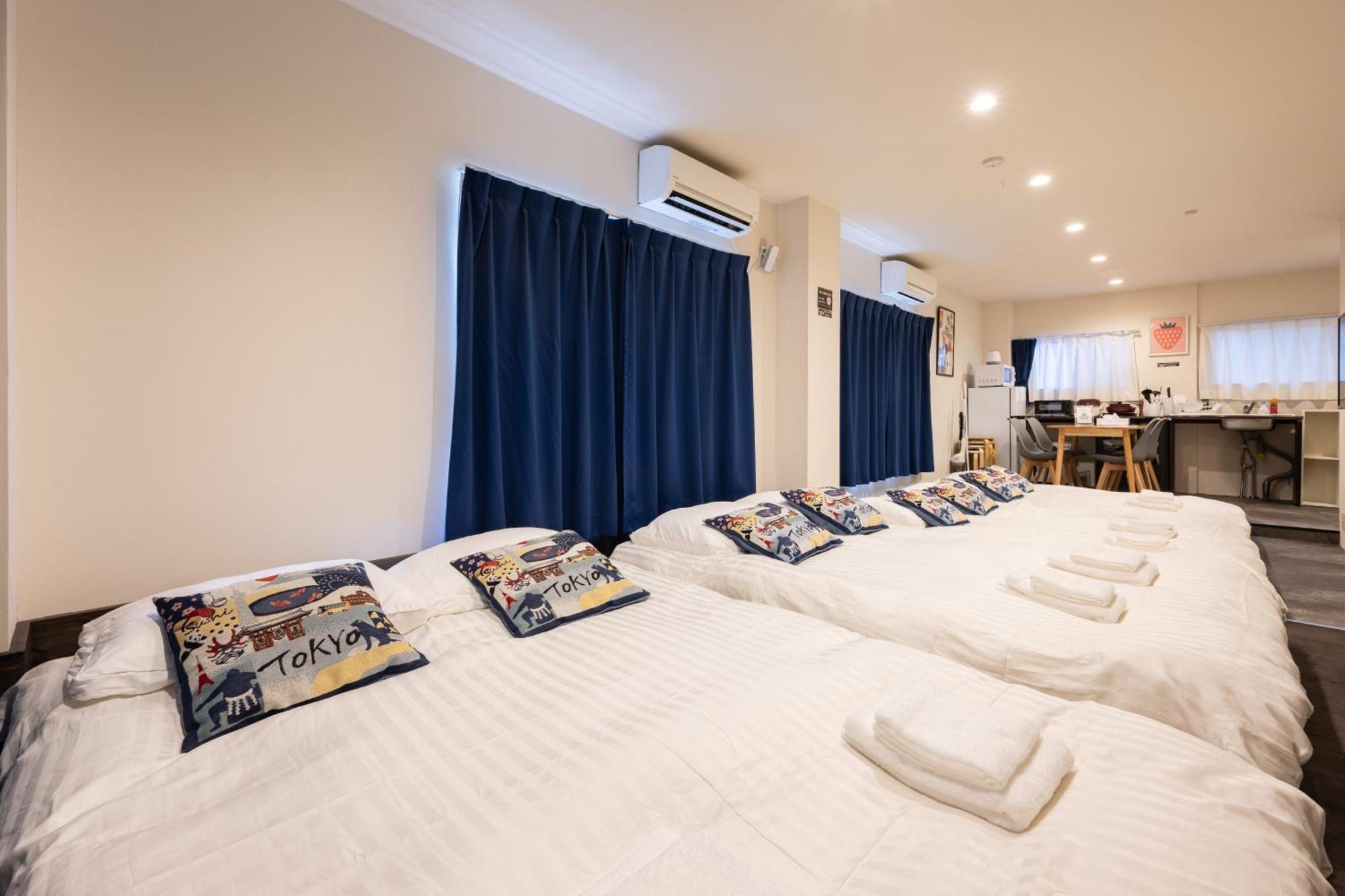 Thunder Hotel -雷門サンダーホテル- 浅草駅から徒歩5分 ベビー用品付き ファミリーも歓迎 大人8名もok!! Tōkyō Extérieur photo