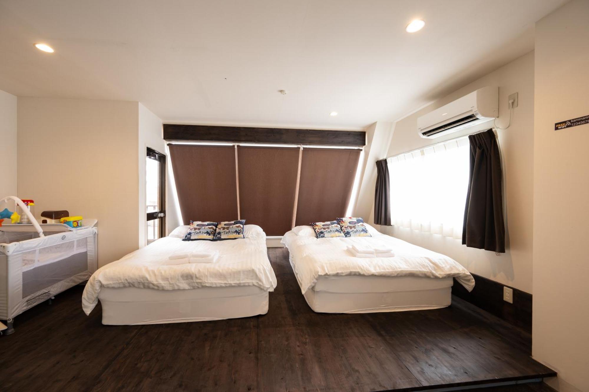 Thunder Hotel -雷門サンダーホテル- 浅草駅から徒歩5分 ベビー用品付き ファミリーも歓迎 大人8名もok!! Tōkyō Extérieur photo