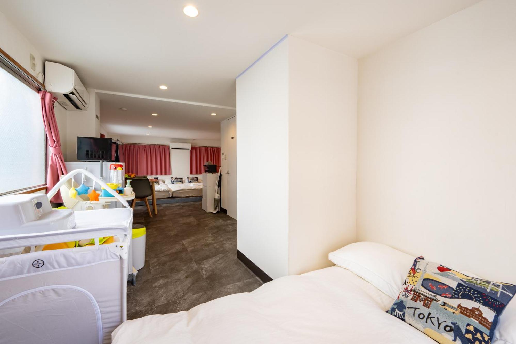 Thunder Hotel -雷門サンダーホテル- 浅草駅から徒歩5分 ベビー用品付き ファミリーも歓迎 大人8名もok!! Tōkyō Extérieur photo
